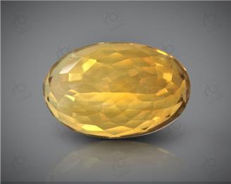 Yellow Citrine Natural Certified  8.18CTS-8534